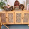 pine wooden cabinet