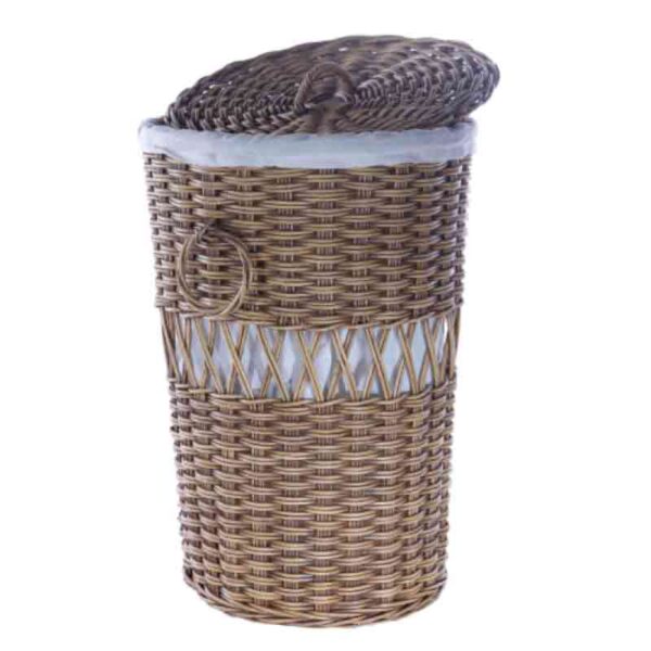 Wicker-laundry-basket-walnut