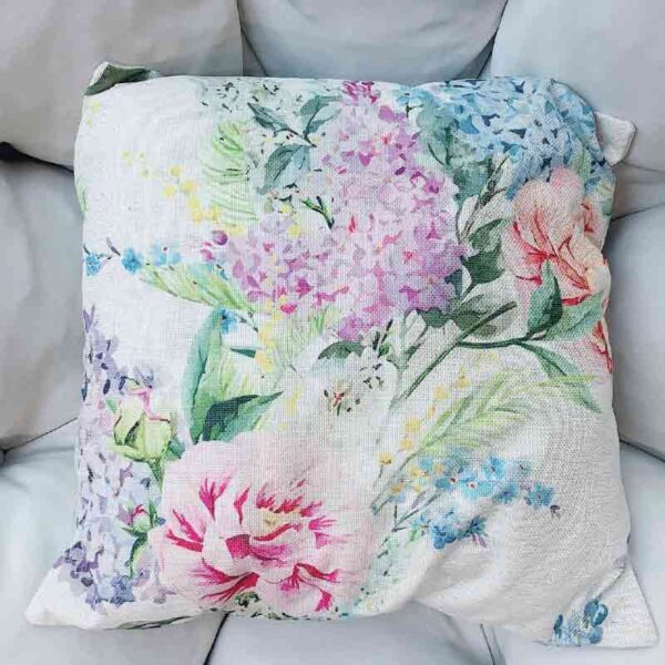 Tropical Cushion Cover Poney Flowers Design